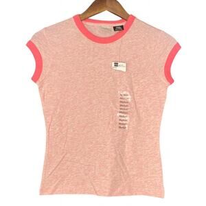 Arizona Women's Pink Y2k baby tee